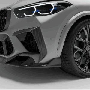 Carbon Fiber Front Bumper Canards for BMW X5M F95