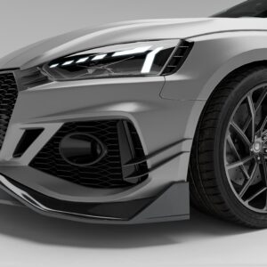 Carbon Fiber Front Bumper Canards for Audi RS5 B9.5 Sportback