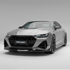 Carbon Fiber Front Lip Diffuser for Audi RS6 RS7 C8