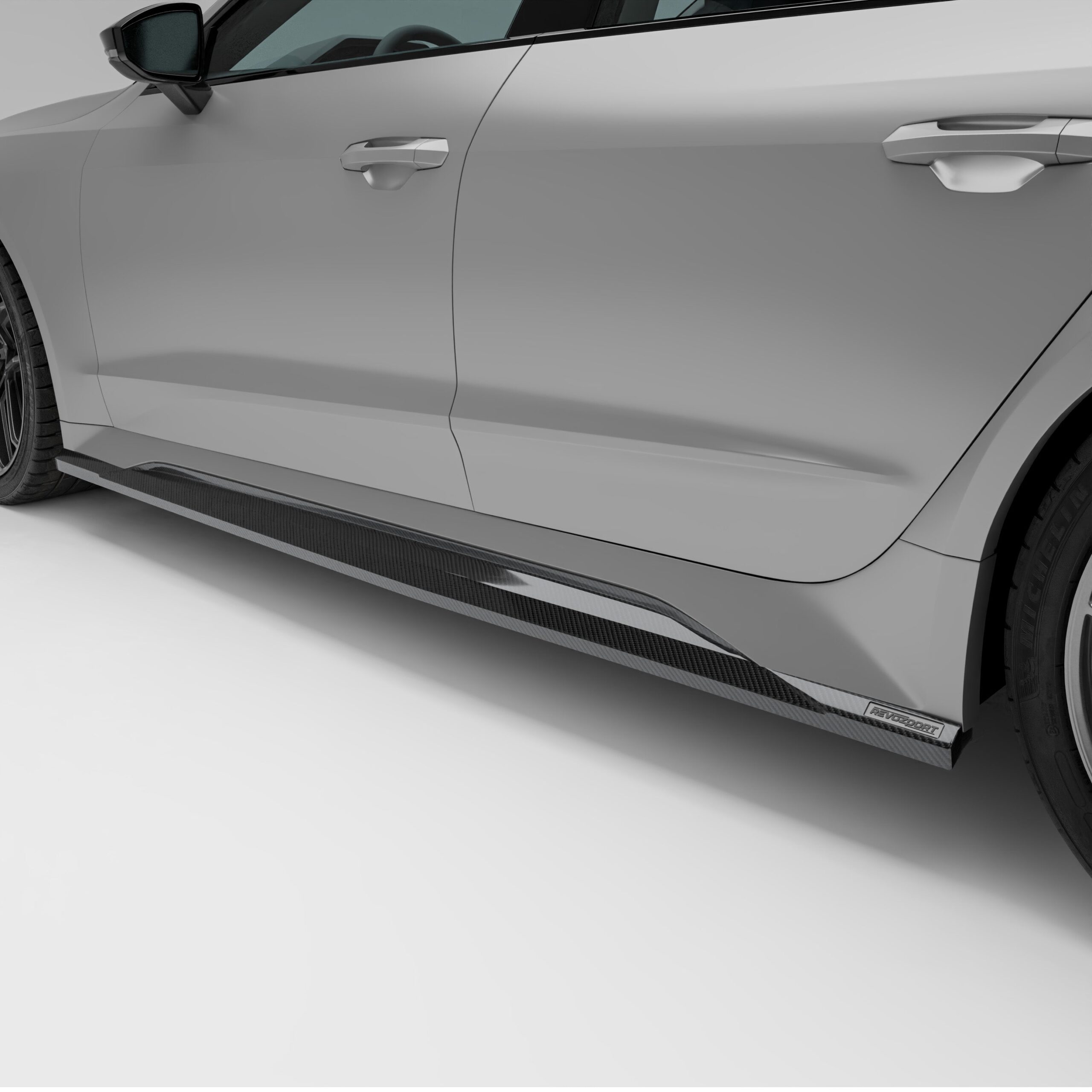 Carbon Fiber Side Skirts for Audi RS7 C8