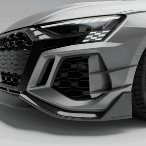 Carbon Fiber Front Bumper Canards for Audi RS3 8Y Limousine Sportback 2021-2023