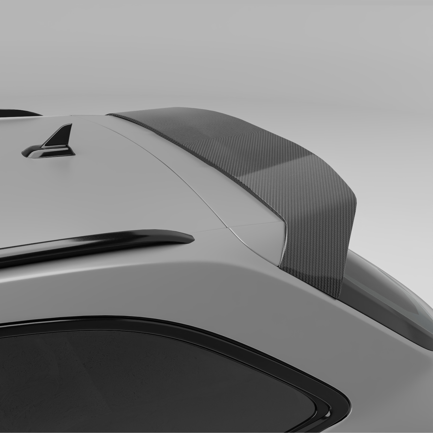 Carbon Fiber Rear Roof Spoiler for Audi RS4 B9.5 Avant