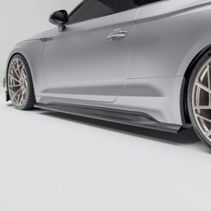 Carbon Fiber Side Skirts for Audi RS5 Coupé