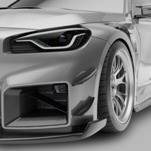 Carbon Fiber Front Bumper Canards for BMW G87 M2