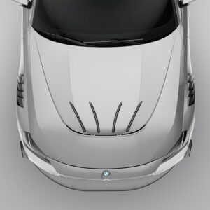 Carbon Fiber Hood Fins for BMW G87 M2