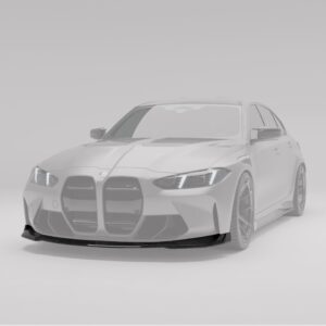 3 Pieces Carbon Fiber Front Lip for BMW G80 G81 M3 G82 G83 M4