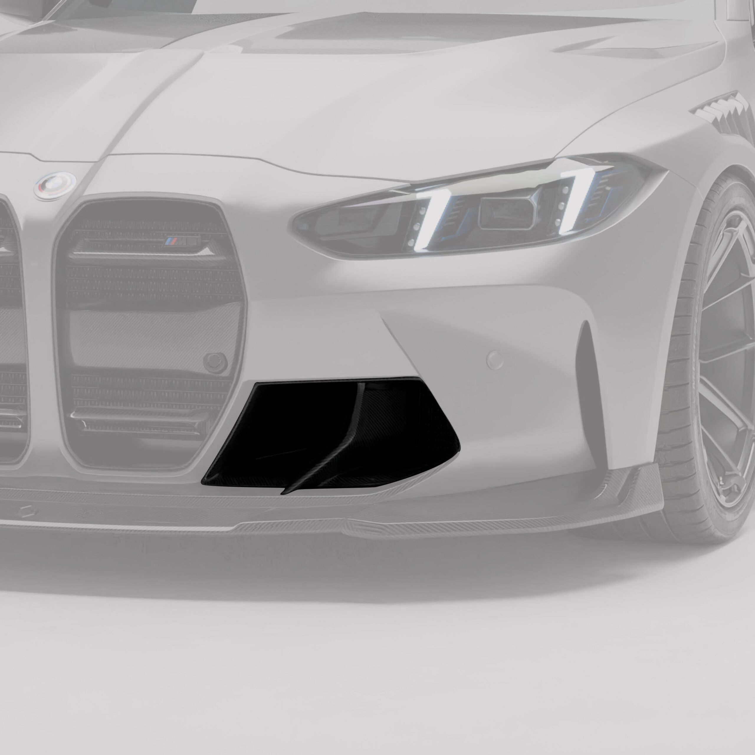 Carbon Fiber Front Bumper Vents for BMW G80 G81 M3 G82 G83 M4