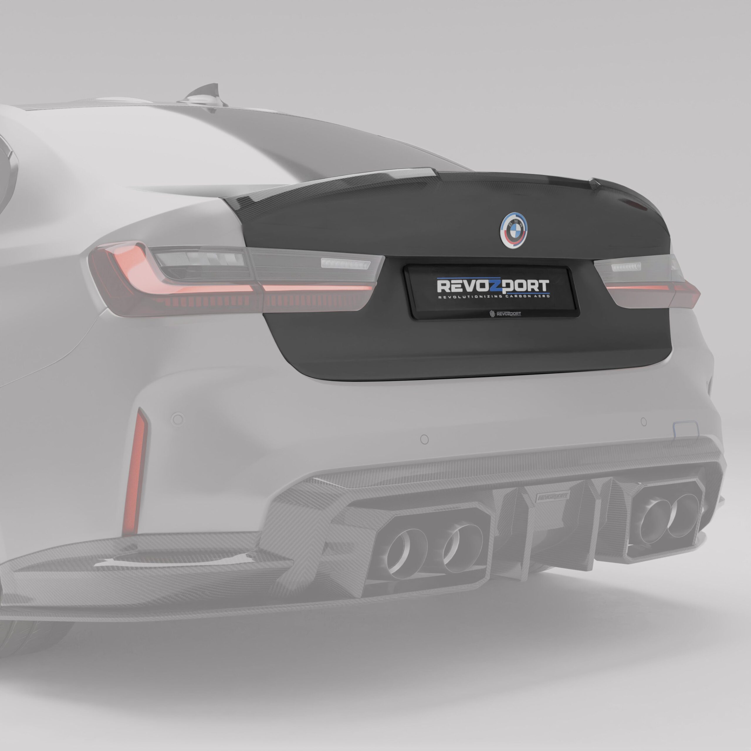 Carbon Fiber Rear Trunk for BMW G80 M3 2021-2024