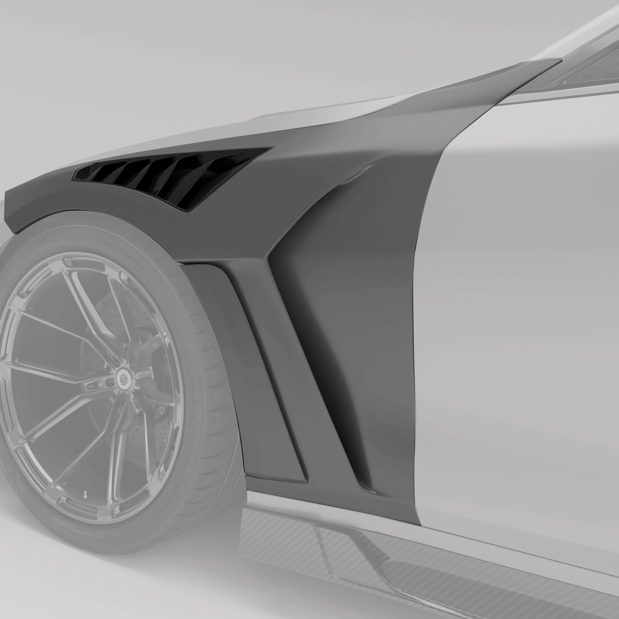 Carbon Fiber Side Fender Vents for BMW G82 G83 M4