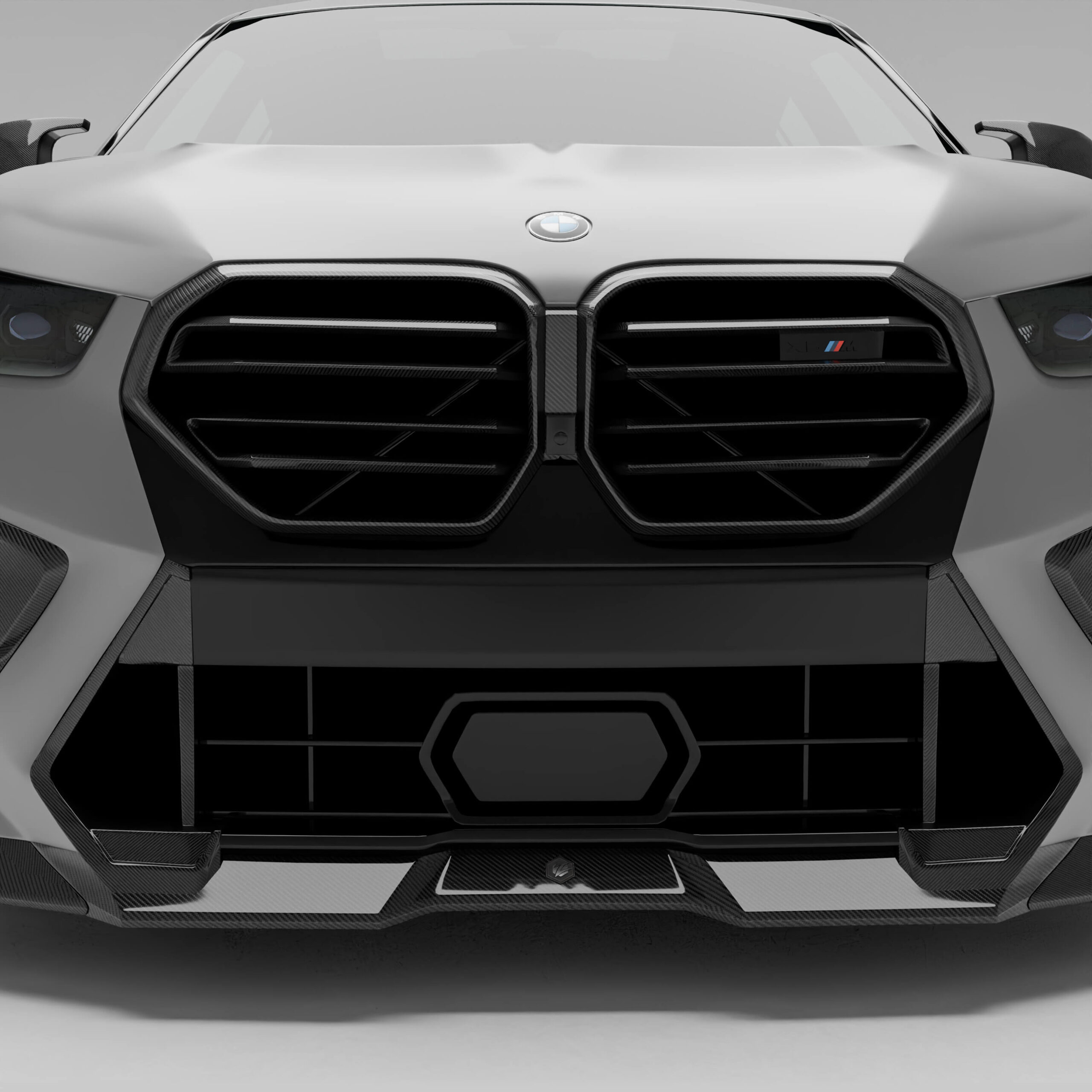 Carbon Fiber Front Grill for BMW X5M X6M F95 F96