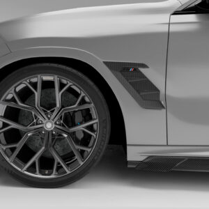 Carbon Fiber Side Fender Vents for BMW X5M X6M F95 F96 LCI