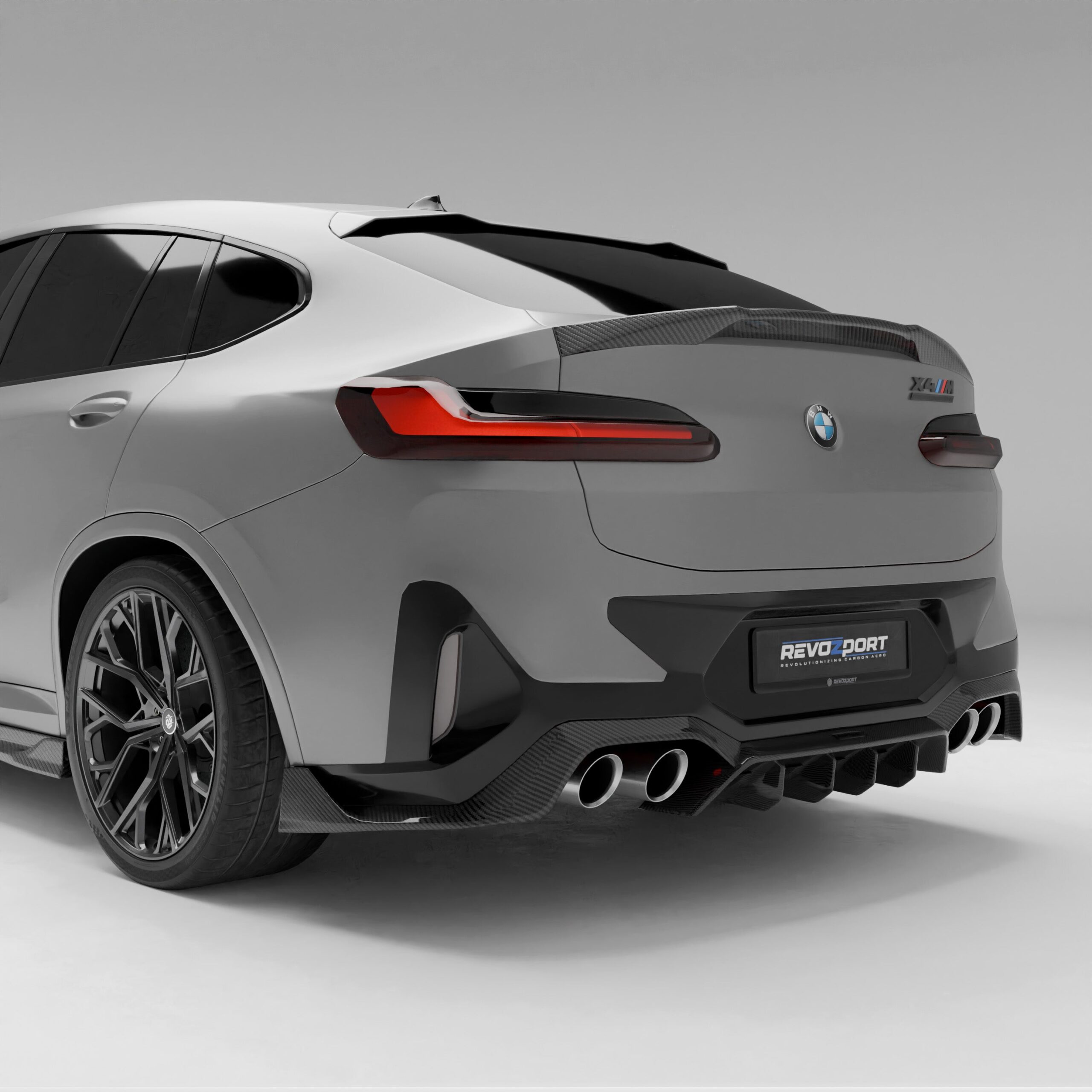 Carbon Fiber Rear Diffuser for BMW X4M F98 LCI