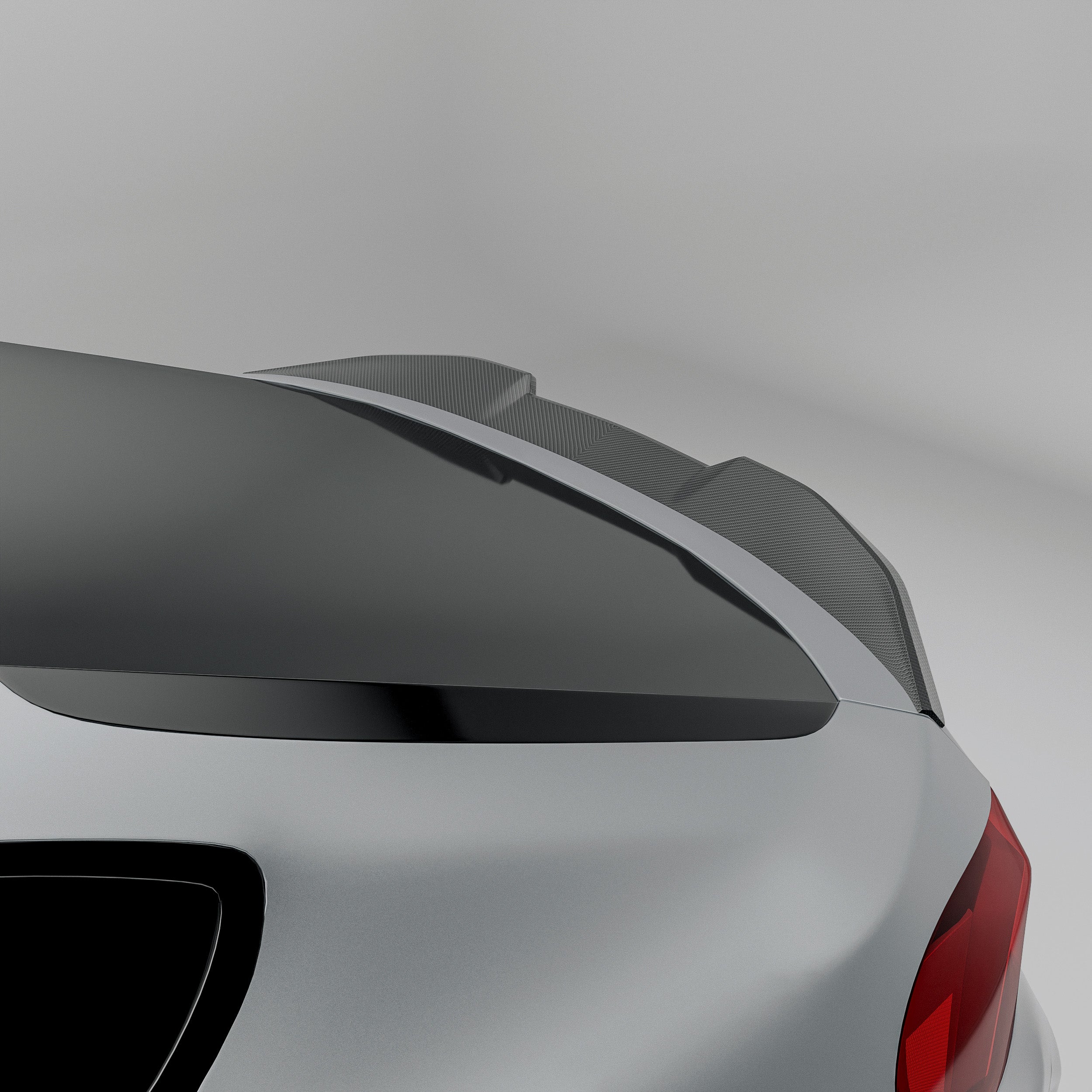 Carbon Fiber Rear Spoiler for BMW X5M X6M F95 F96 LCI