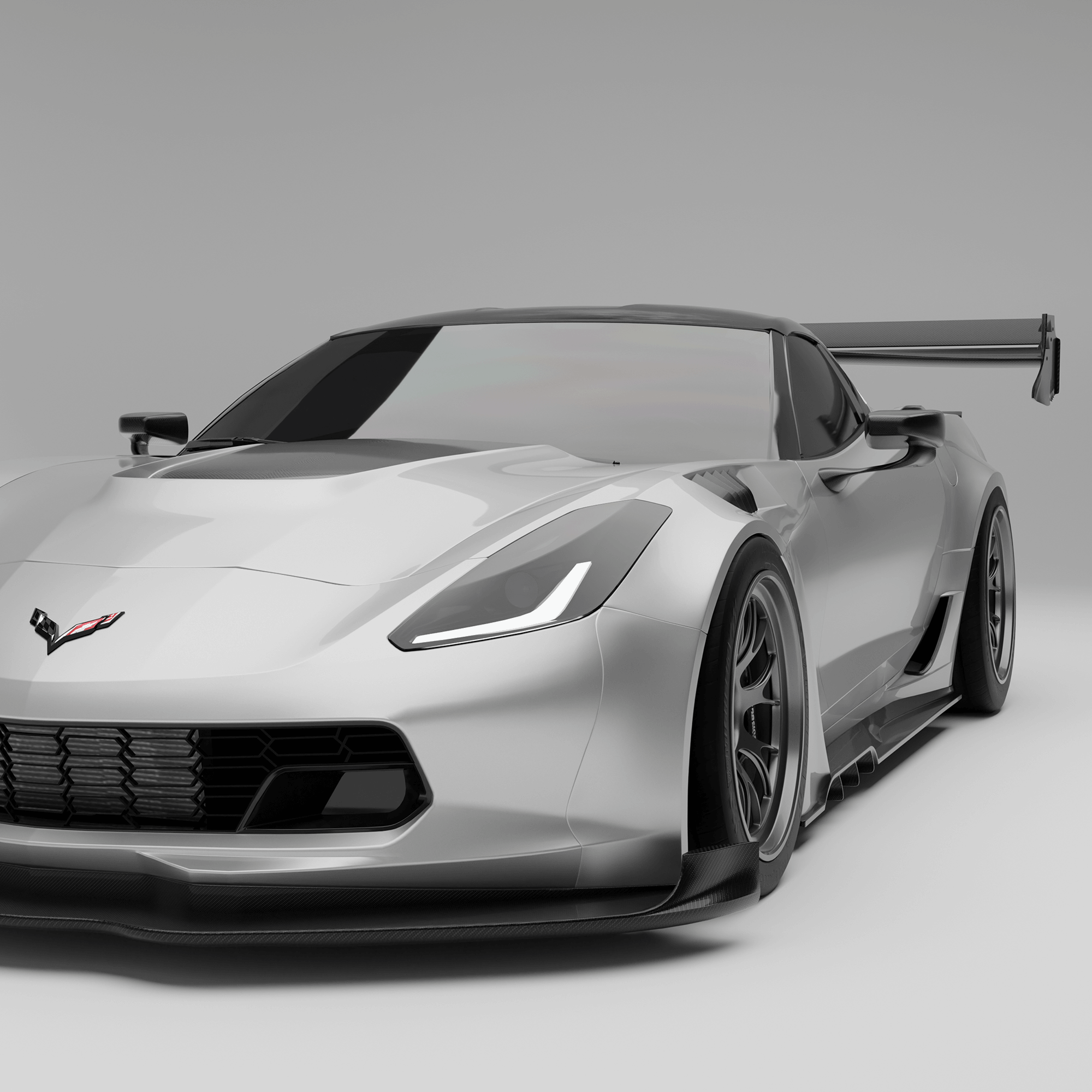 Carbon Fiber Mirror Covers for Chevrolet Corvette C7