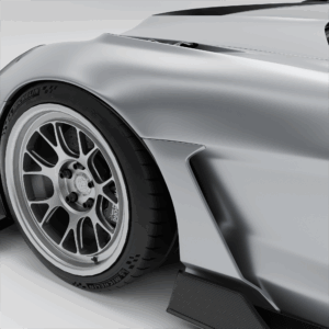 Carbon Fiber Side Fenders for Chevrolet Corvette C6
