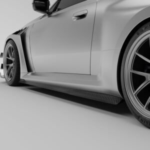 Carbon Fiber Side Skirts for BMW G87 M2