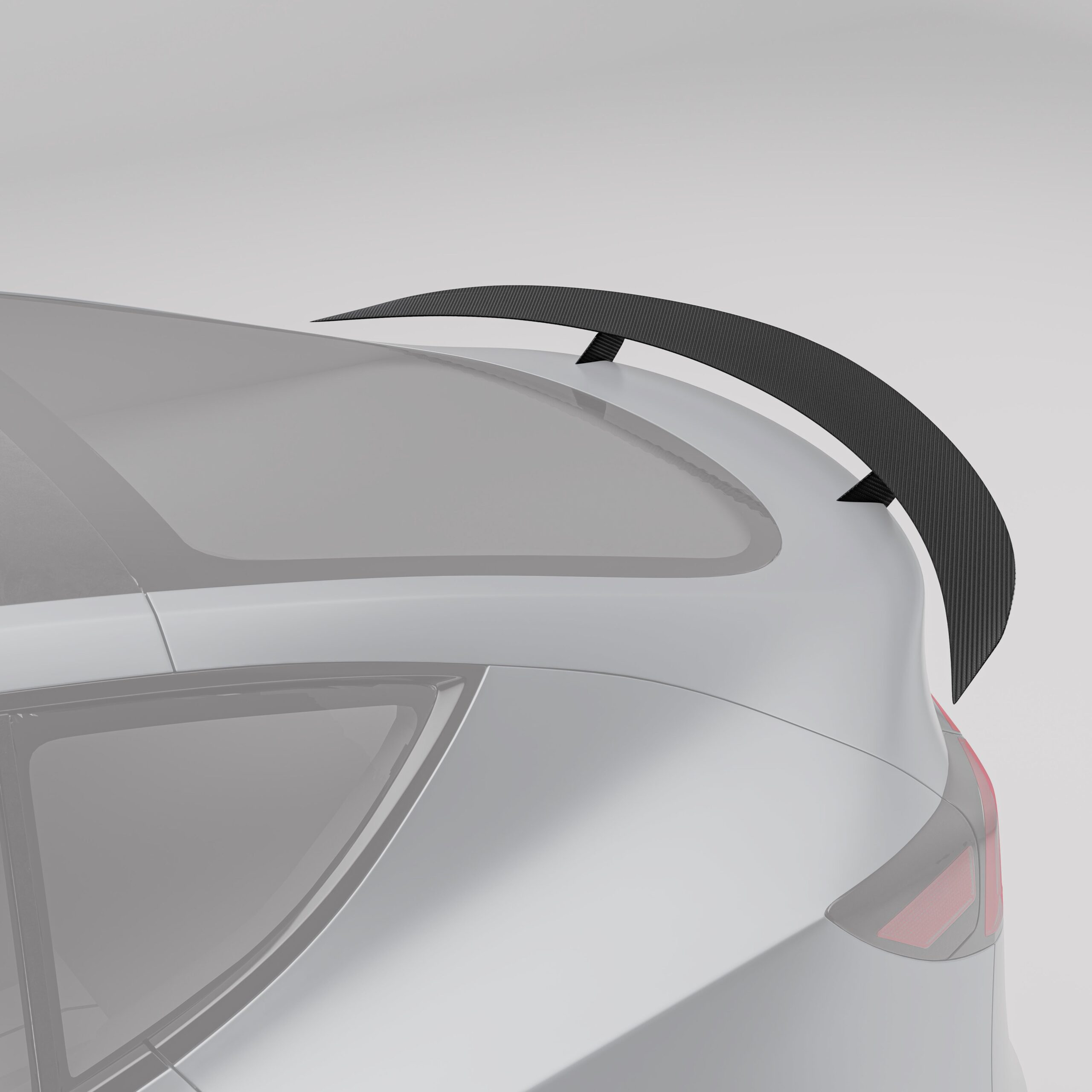 Carbon Fiber Rear Spolier for Tesla Model Y