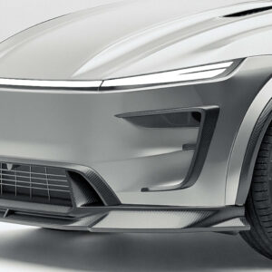 Carbon Fiber Front Bumper Canards for Tesla MODEL Y