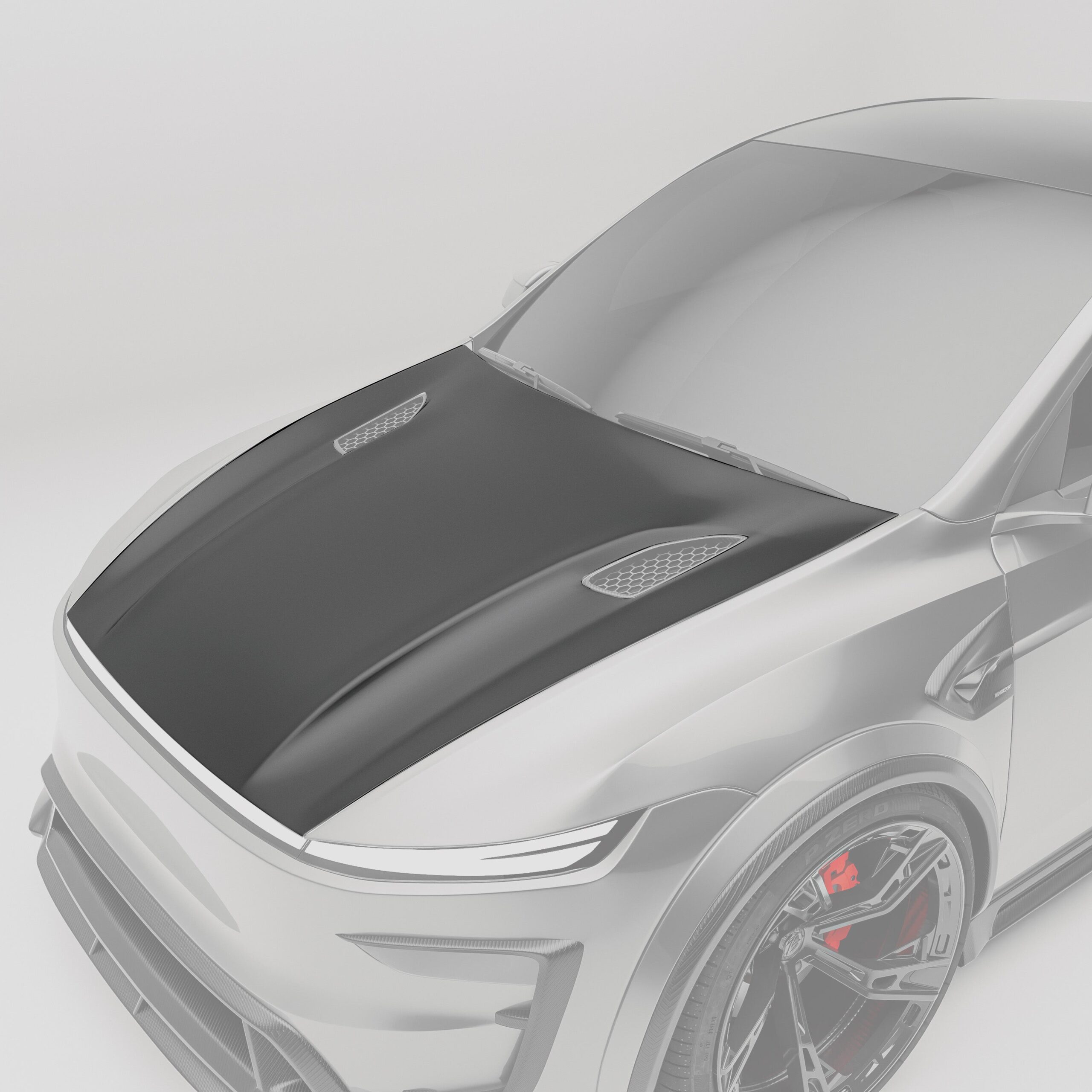 Carbon Fiber Hood for Tesla MODEL Y