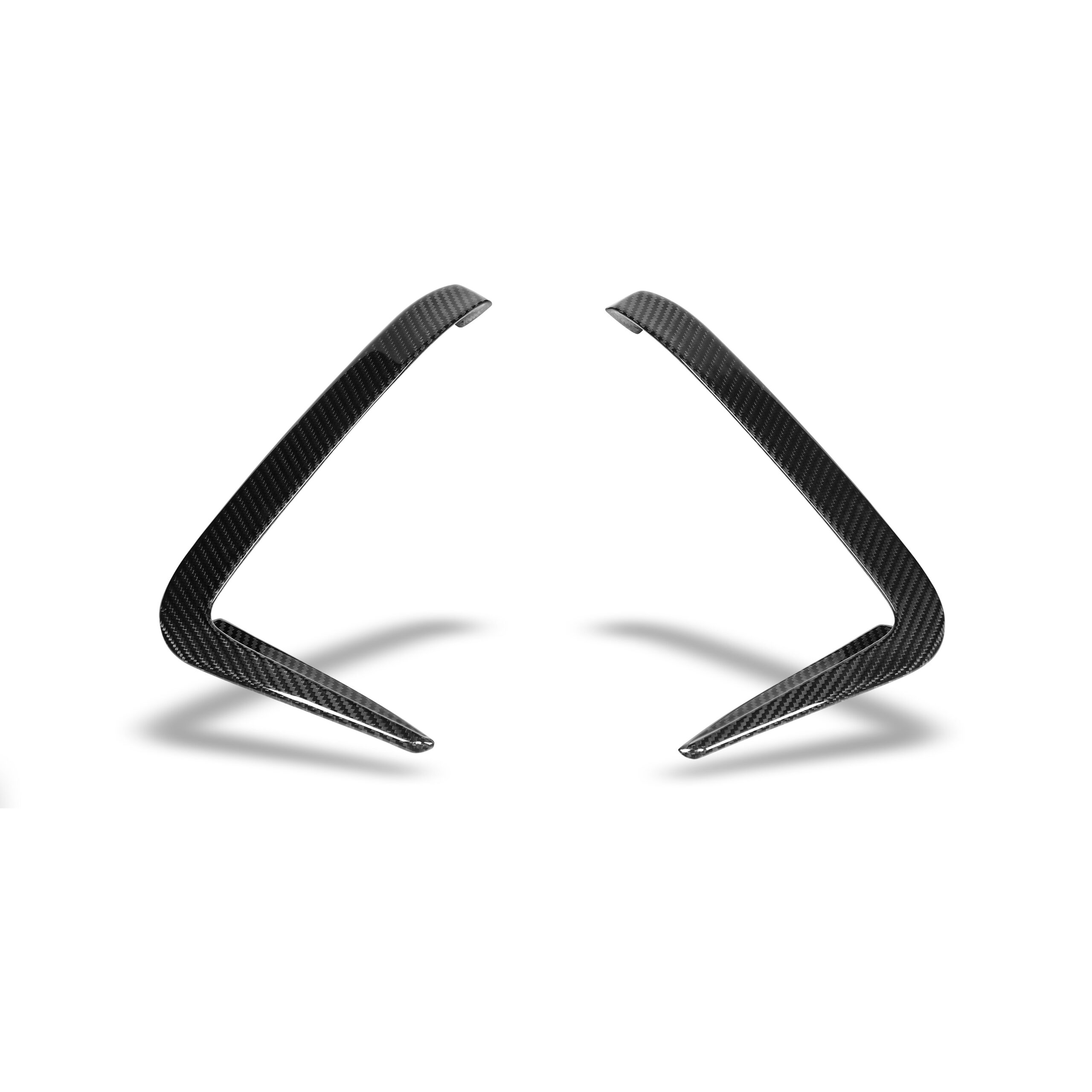 Carbon Fiber Rear Bumper Canards for BMW F93 M8