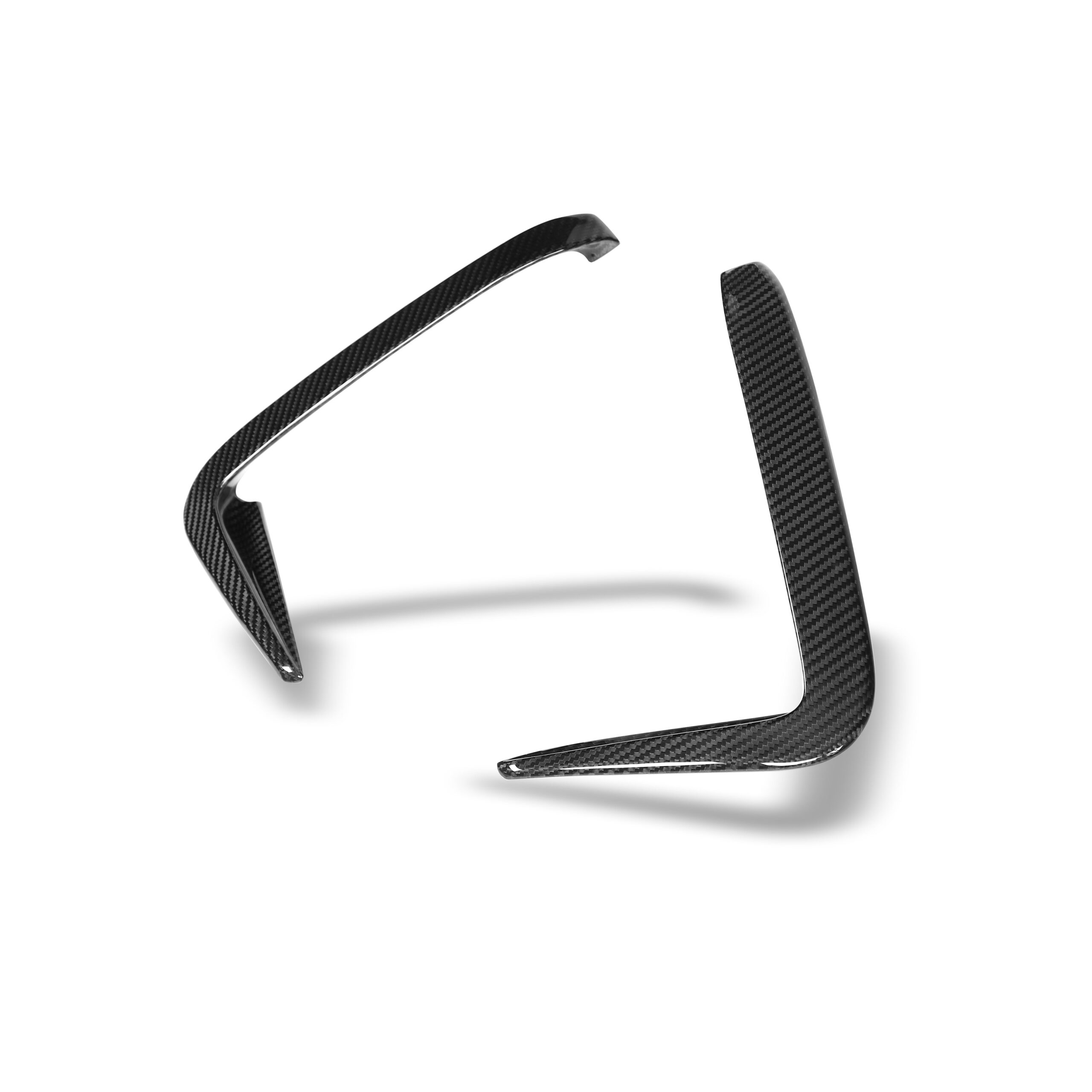 Carbon Fiber Rear Bumper Canards for BMW F93 M8