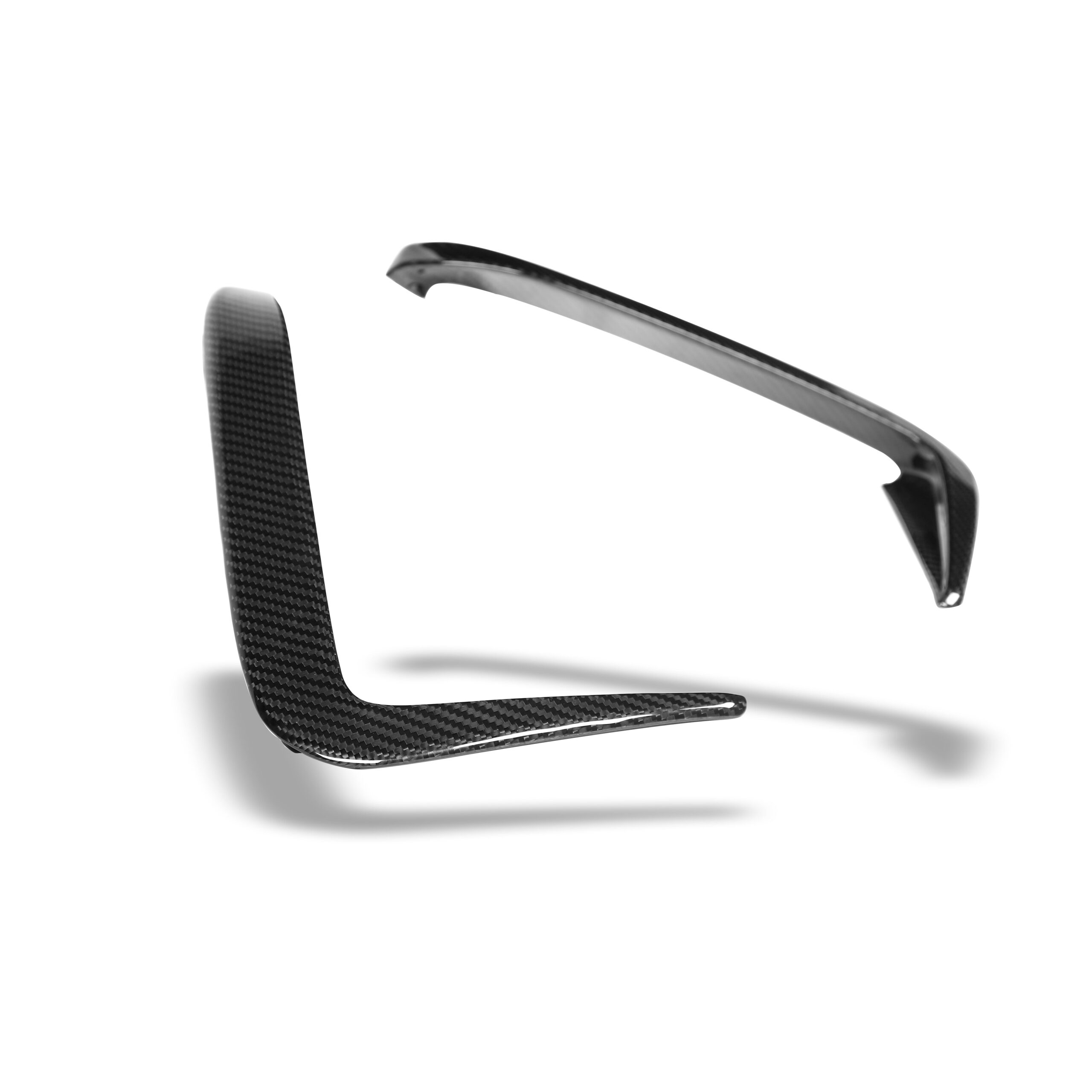 Carbon Fiber Rear Bumper Canards for BMW F93 M8