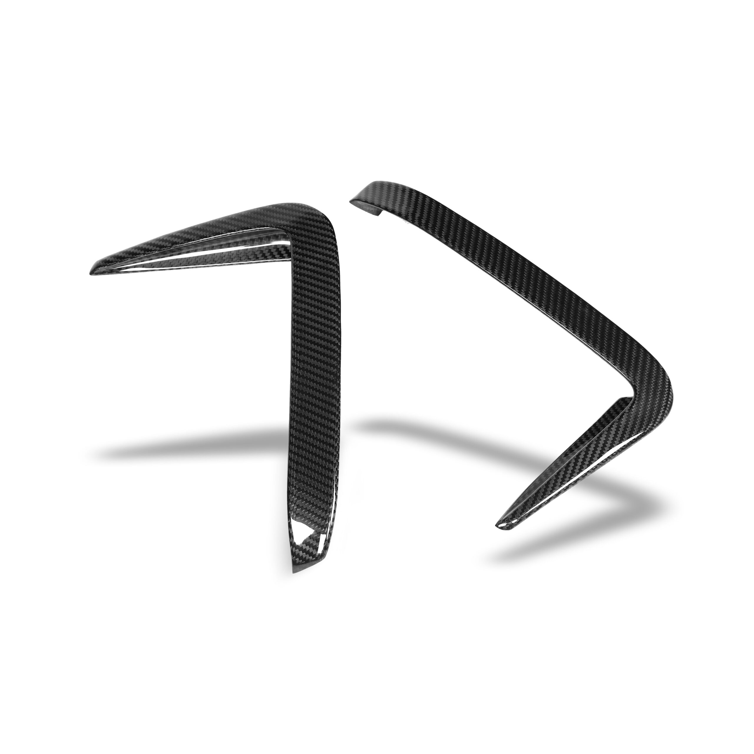 Carbon Fiber Rear Bumper Canards for BMW F93 M8